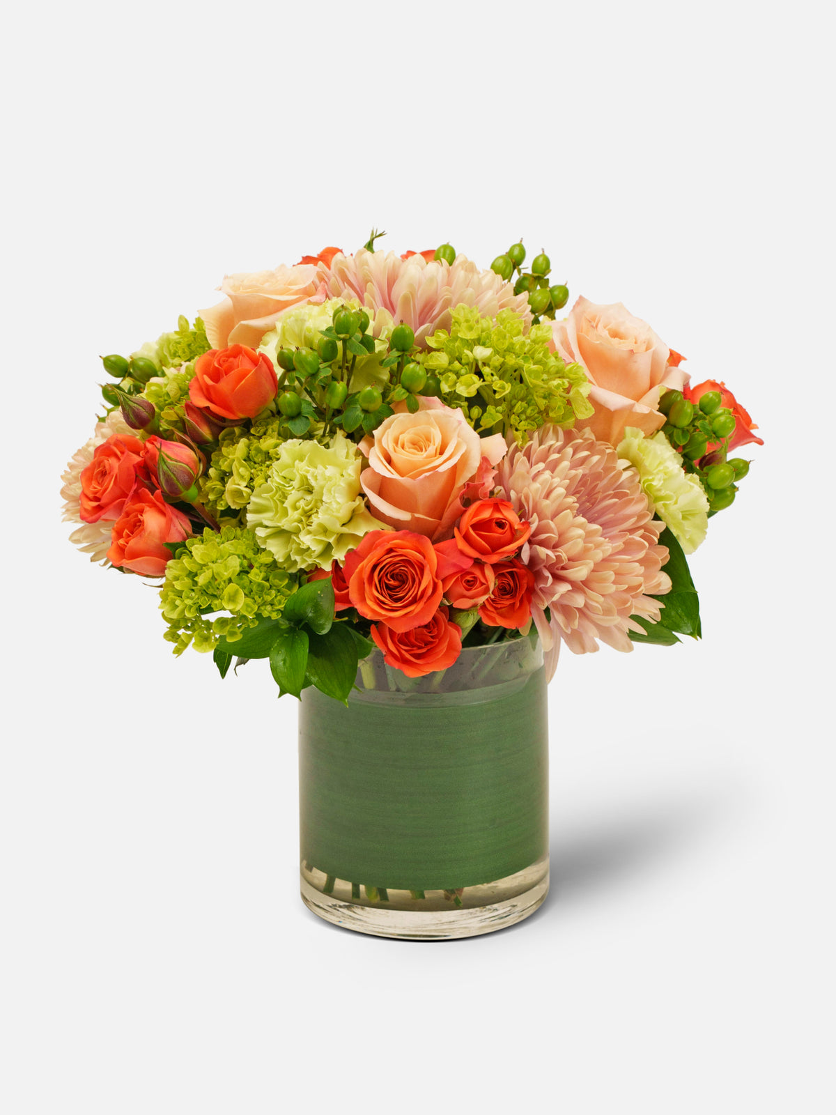 Citrus Splash - Orange & Yellow Roses Mixed Bouquet | Send Smiles