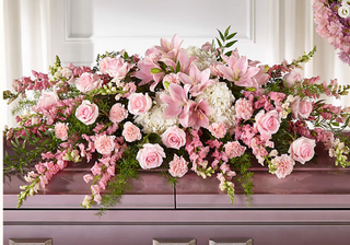 Life & Remembrance Casket Spray