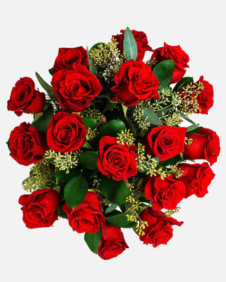18 Roses Back 18 Red Roses